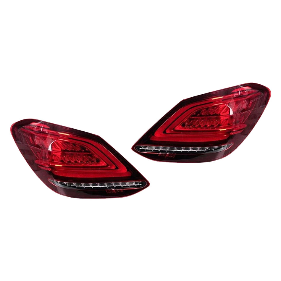 Mercedes-Benz W205 Facelift C63 AMG S Basis 2019–2021 LED-Rückleuchten links + rechts (Bremsleuchten) 059067103 2059067203