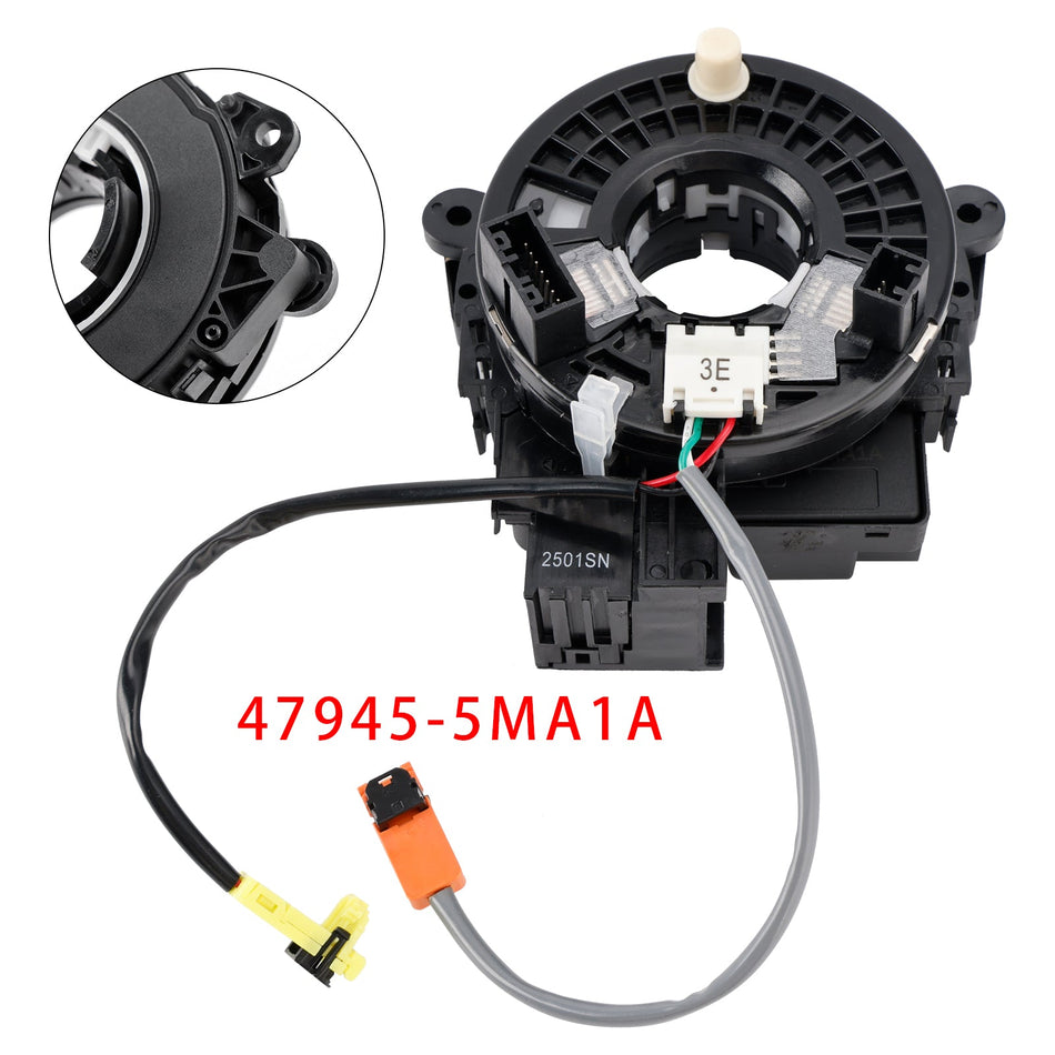 2016–2019 Nissan Sentra FE, Nismo, S, SL, SR, SV | 4 Zyl. 1,6 l, 4 Zyl. 1,8 l Wickelfeder + Lenkwinkelsensor 47945-5MA1A