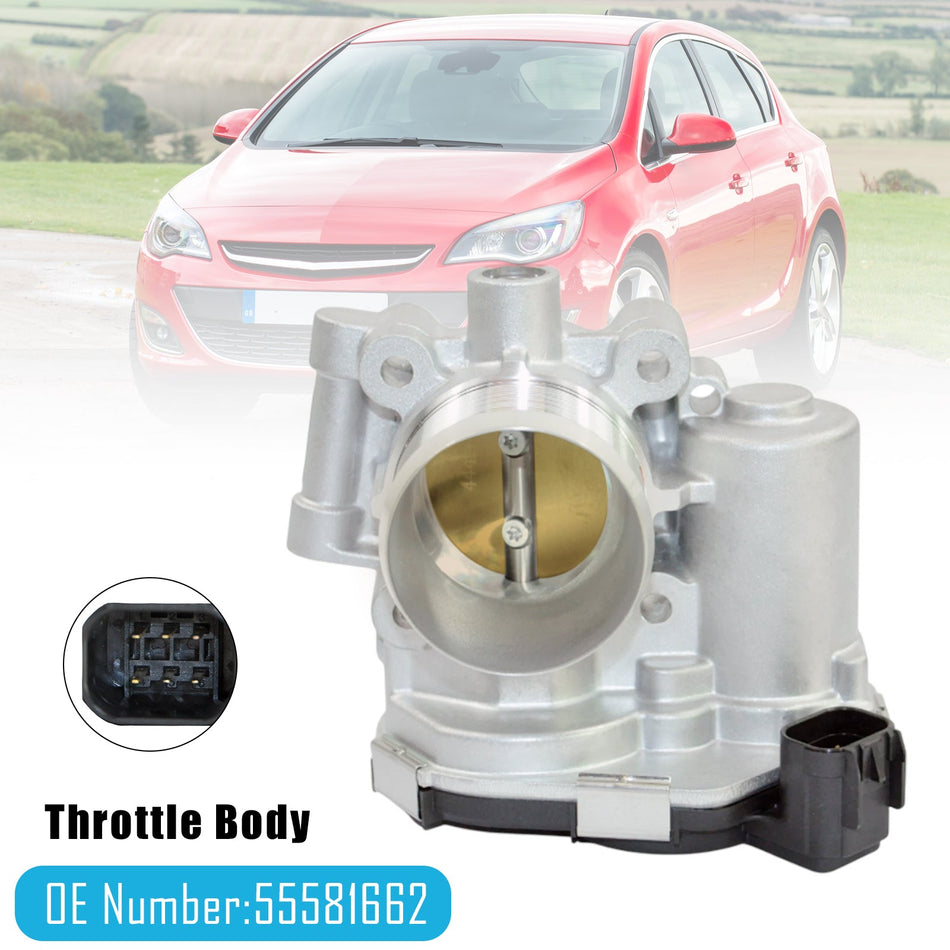 2010–2015 Für OPEL/VAUXHALL ASTRA J (P10) 1.4 Turbo (68) Drosselklappengehäuse 55565489