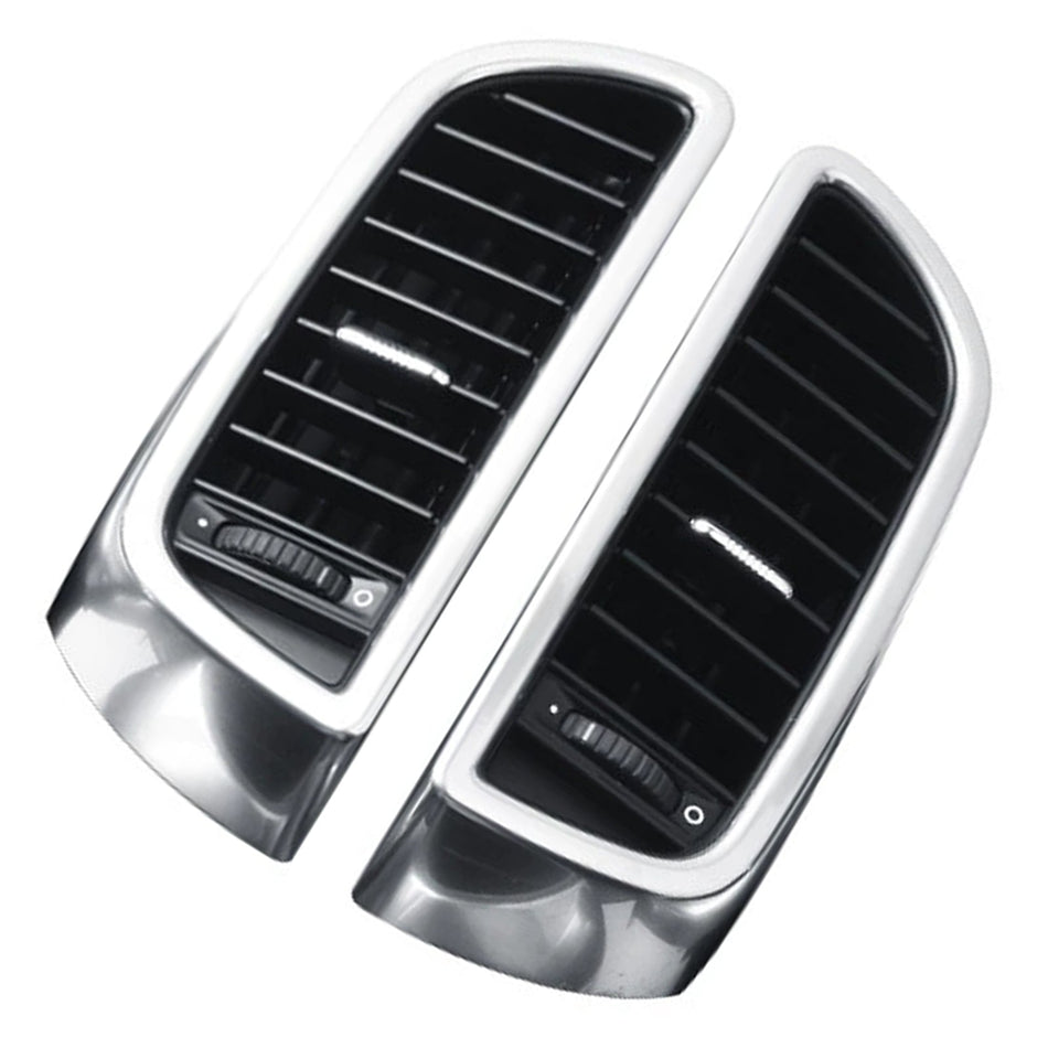 2011–2018 Porsche Cayenne 958 Mittlere linke + rechte Lüftungsdüsen für die Klimaanlage im Armaturenbrett