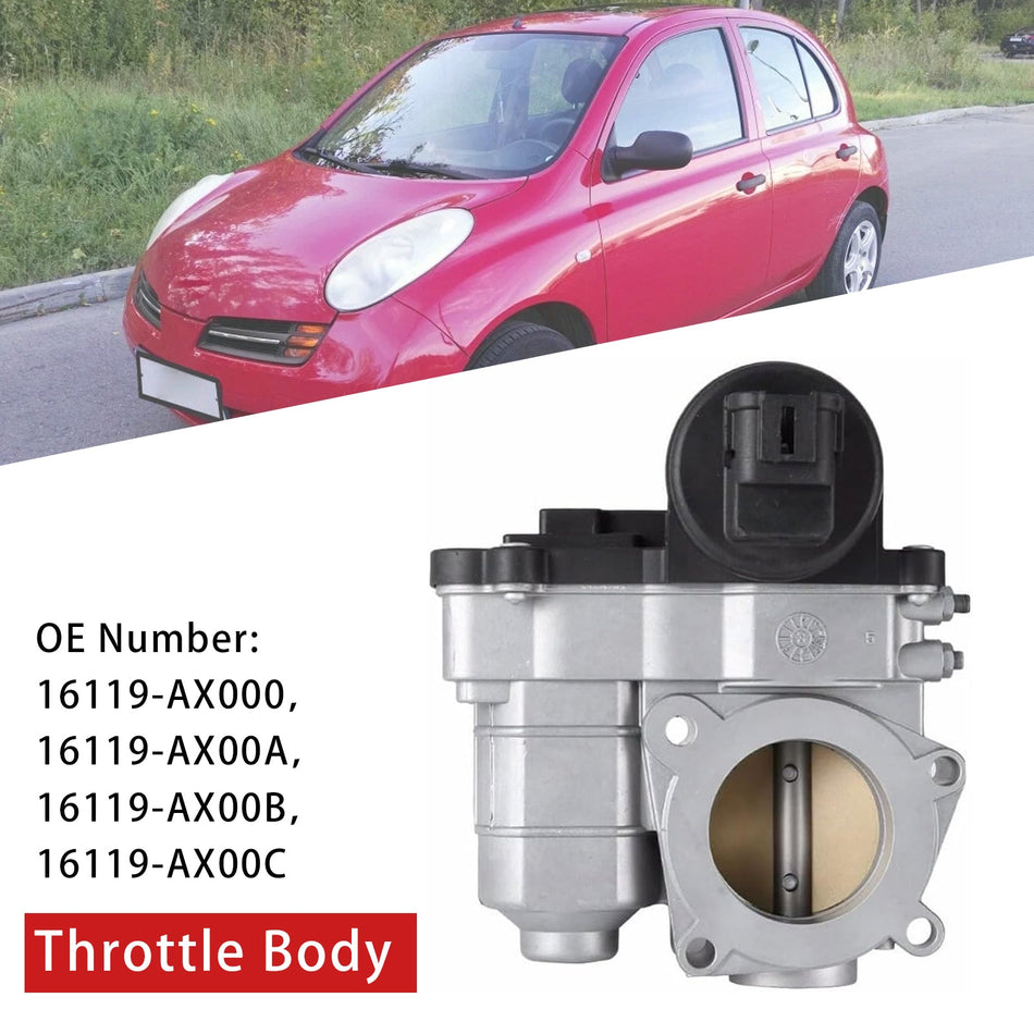 Drosselklappengehäuse 16119-AX000 für Nissan Micra III (K12) Note 2003-2012