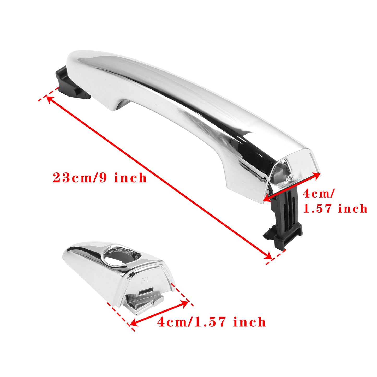 Au?entürgriffe vorne rechts für Hyundai Sonata 2015–2019, 15759578, 82651C1110