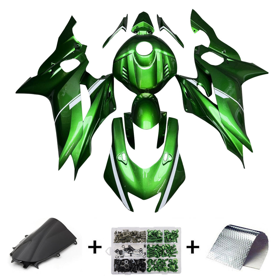 Injection Verkleidung Kit Karosserie Kunststoff ABS fit Für Yamaha YZF-R6 2017-2023