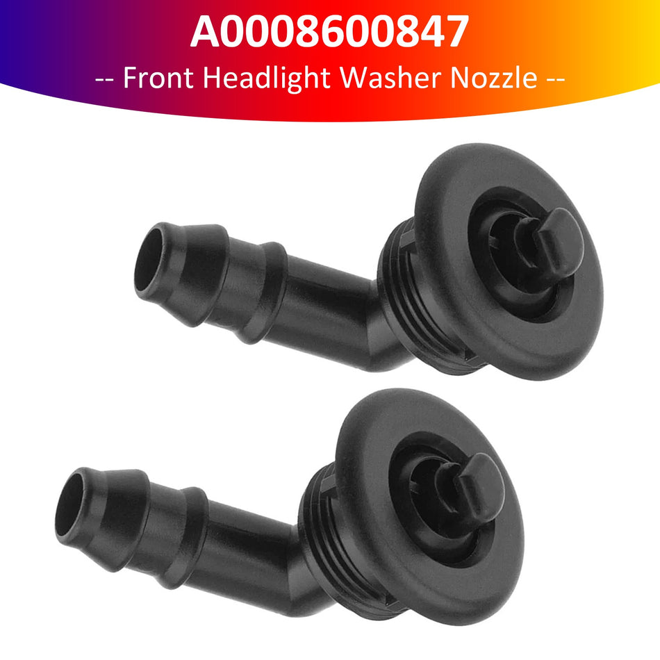 2x Front Scheinwerfer Waschanlage Düse für Mercedes-Benz W463 G-Klasse G550 A0008600847