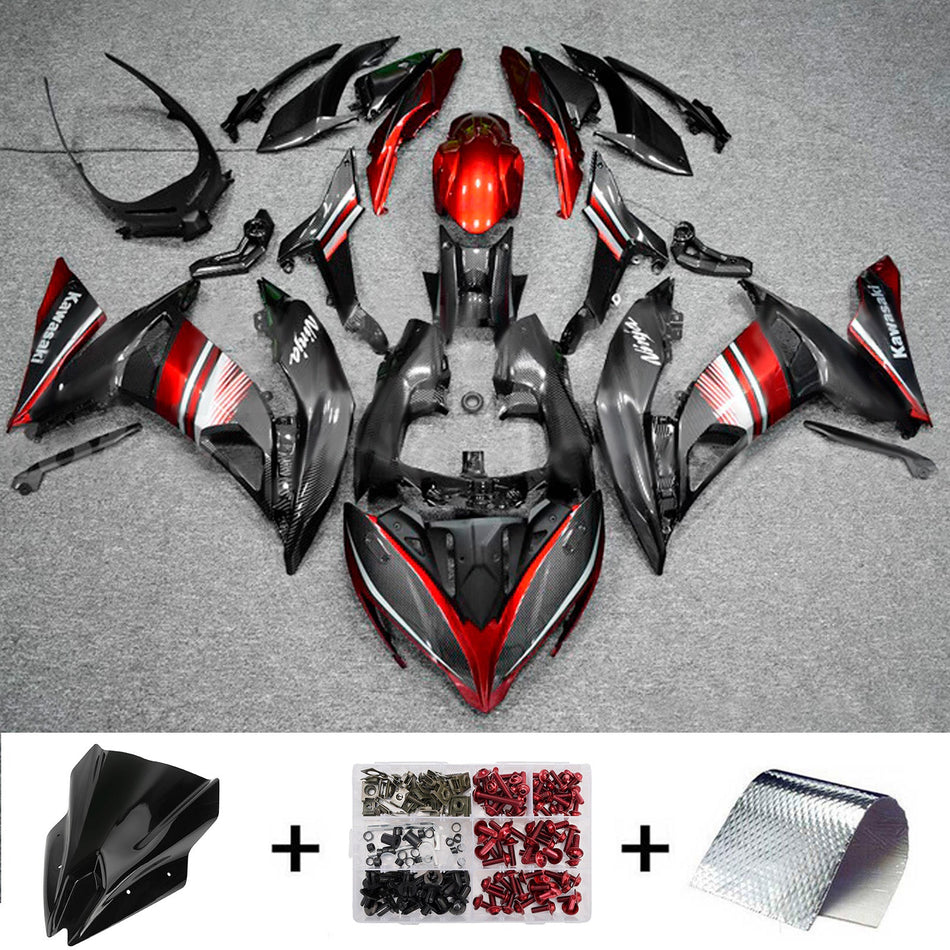Verkleidungssatz aus ABS-Kunststoff, passend für Kawasaki ER-6F Ninja650R 2017-2019