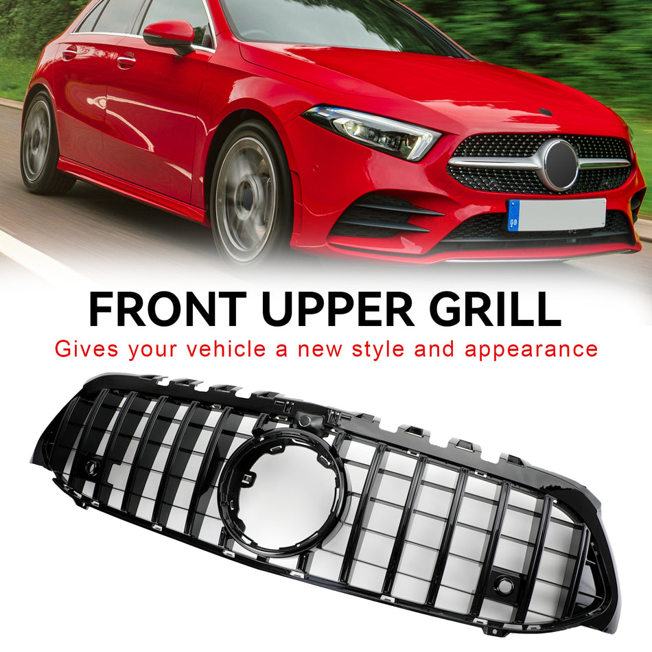 GT Style Front Bumper Grille Grill Für Mercedes Benz A-Class W177 2019-2023