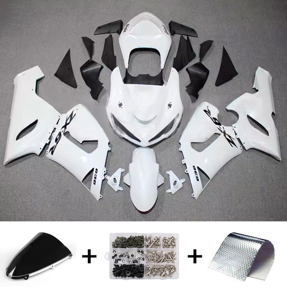 Verkleidungssatz aus ABS-Kunststoff, passend für Kawasaki ZX6R 636 (2005-2006)