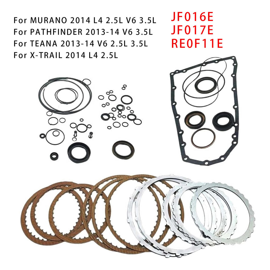 JF016E JF017E RE0F11E CVT-Getriebe Master-Umbausatz Kupplungsscheiben