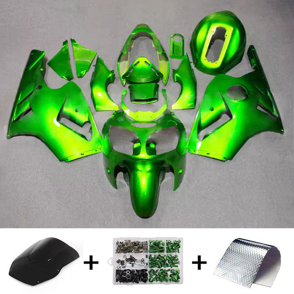 Verkleidungssatz aus ABS-Kunststoff, passend für Kawasaki ZX12R 2000-2001