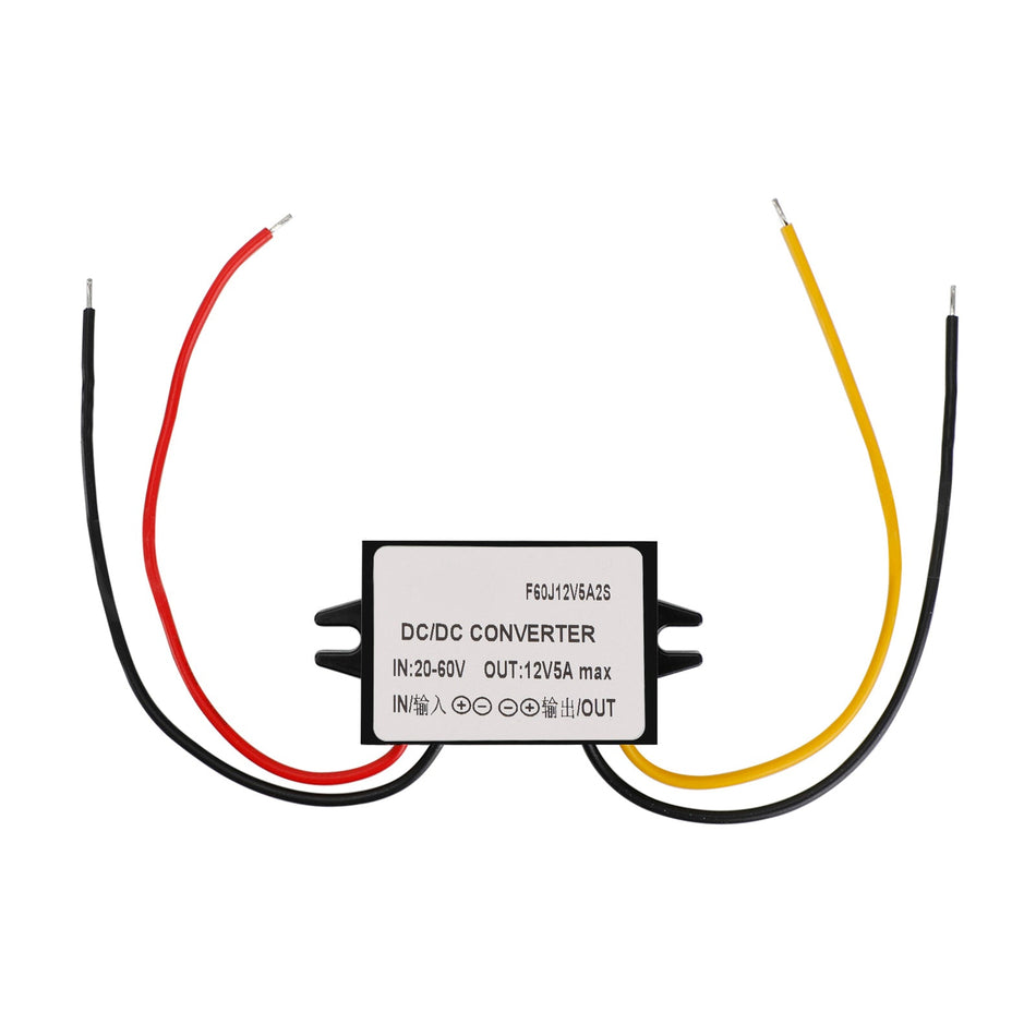 DC Spannungsregler Buck Converter DC 20-60V bis 12V 5A 60W Step Down Reducer
