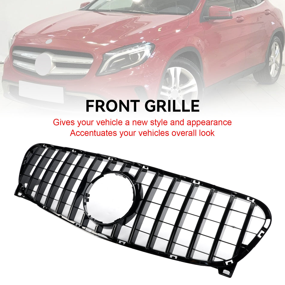 Front Radiator Grille Grill Für Mercedes Benz GLA-Class W156 GLA45 2013-2017