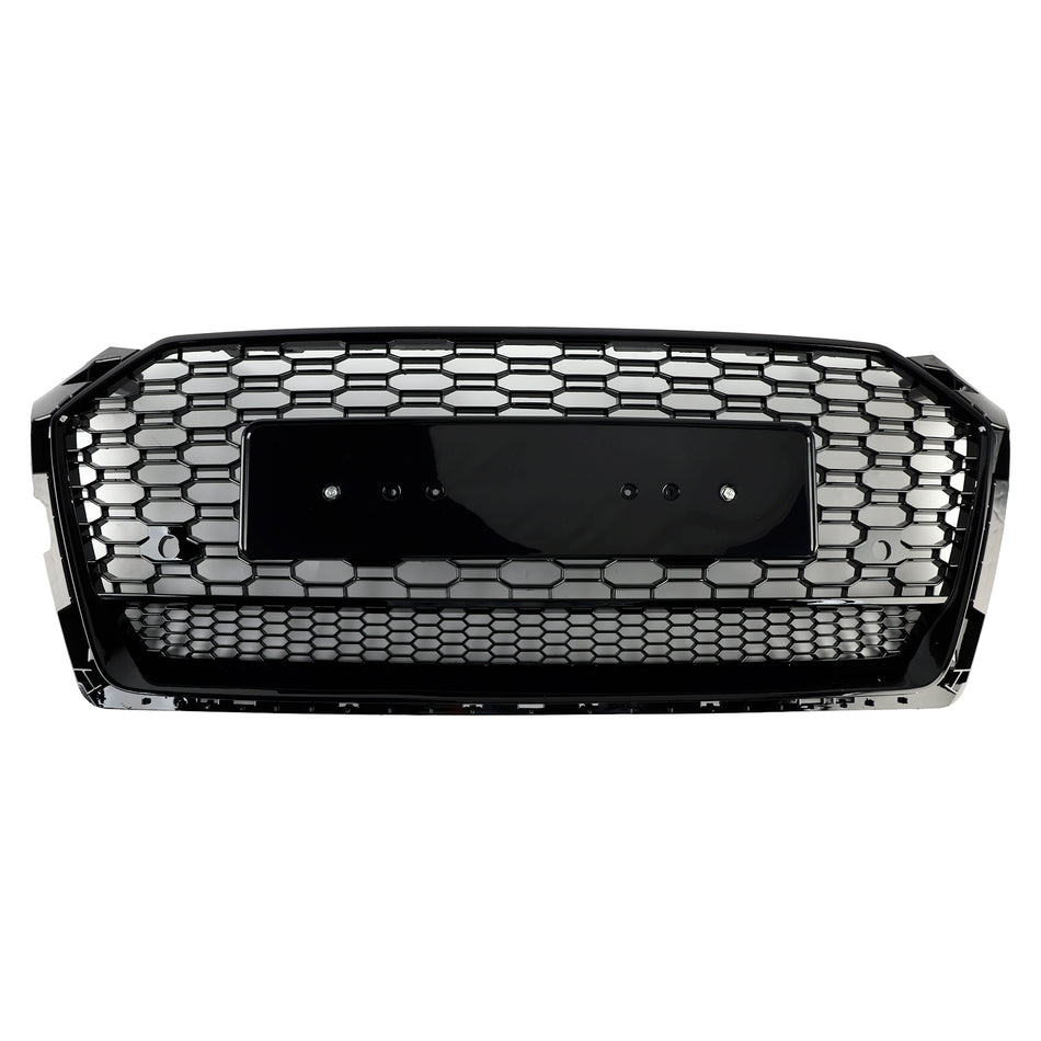 RS5 Style Honigwaben Sport Mesh Grill für Audi A5 S5 B9 2017-2019 (ohne Logo)
