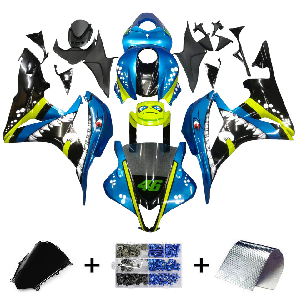Injection Fairing Kit Bodywork Plastic ABS For Honda CBR600RR 2007-2008 F5