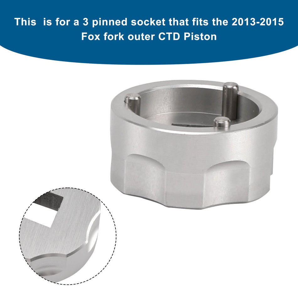 Gabel-Steckschlüssel zum Entfernen des äußeren Kolbens des Fox CTD 3-Pin - 398-00-504