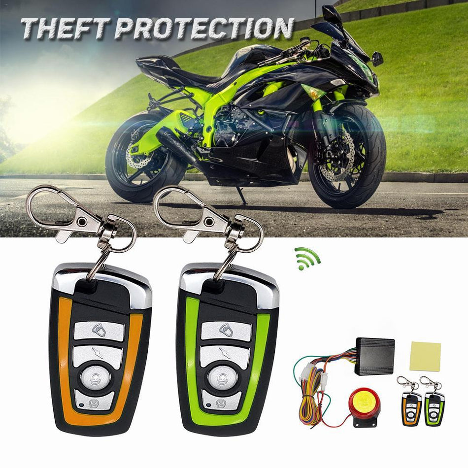 Anti-theft Control System Remote Motor Scooter A3 Start Alarm Engine Security GB