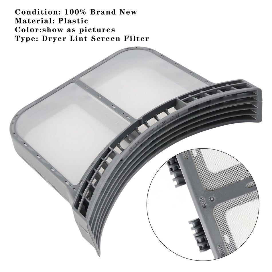Flusensiebfilter für Trockner von Electrolux und Frigidaire, 5304513574