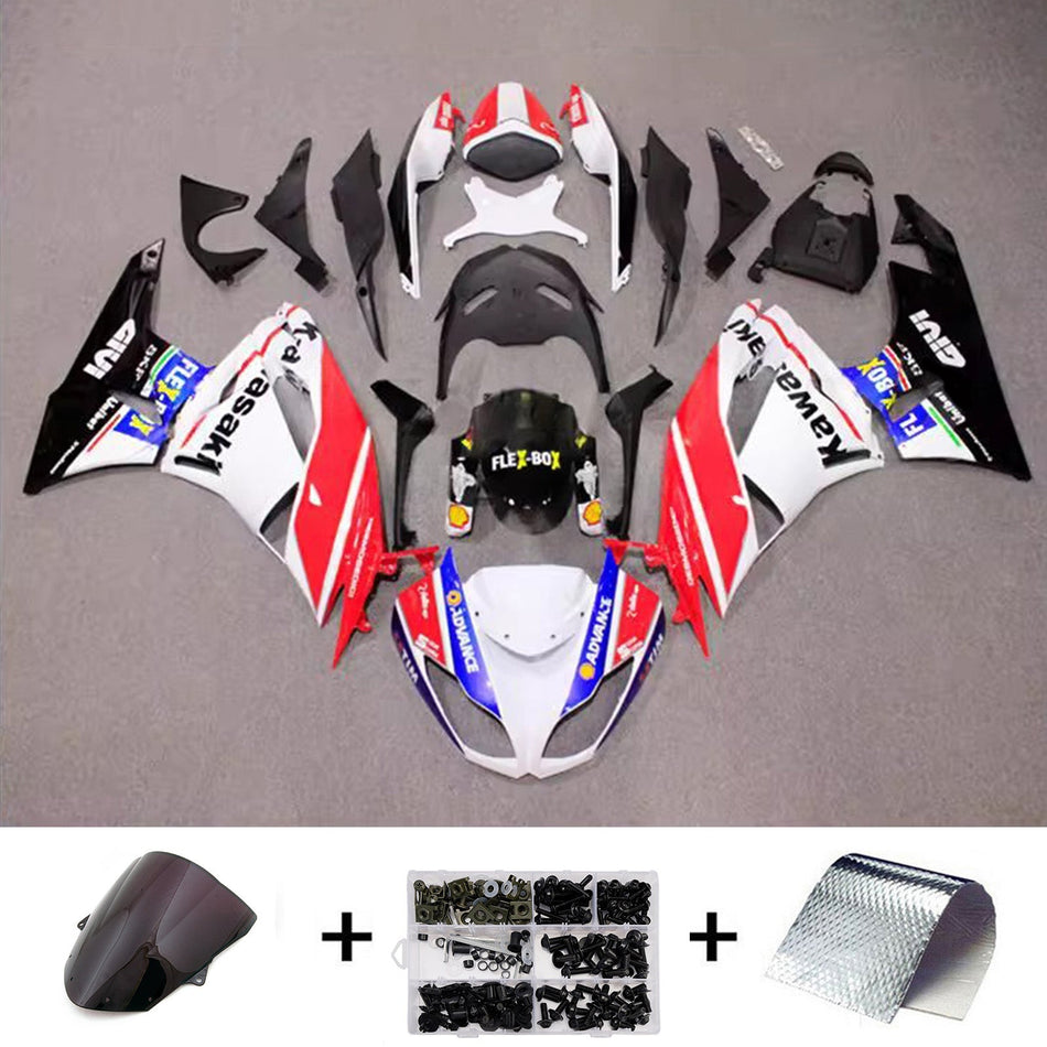 Verkleidungssatz aus ABS-Kunststoff, passend für Kawasaki ZX6R 636 2009-2012