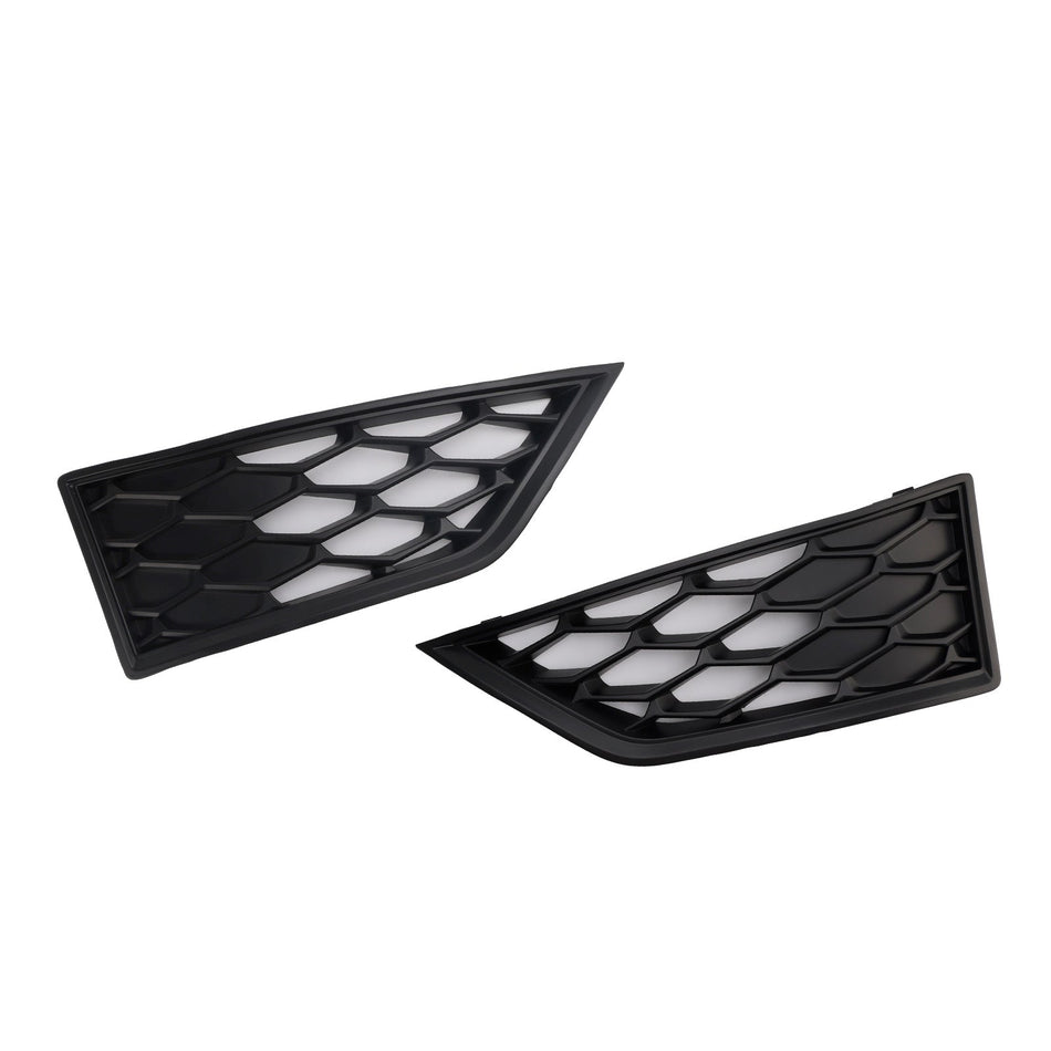 Schwarze Nebelscheinwerfer-Abdeckung in Wabenform für Seat Leon Cupra 5F (2012–2017)