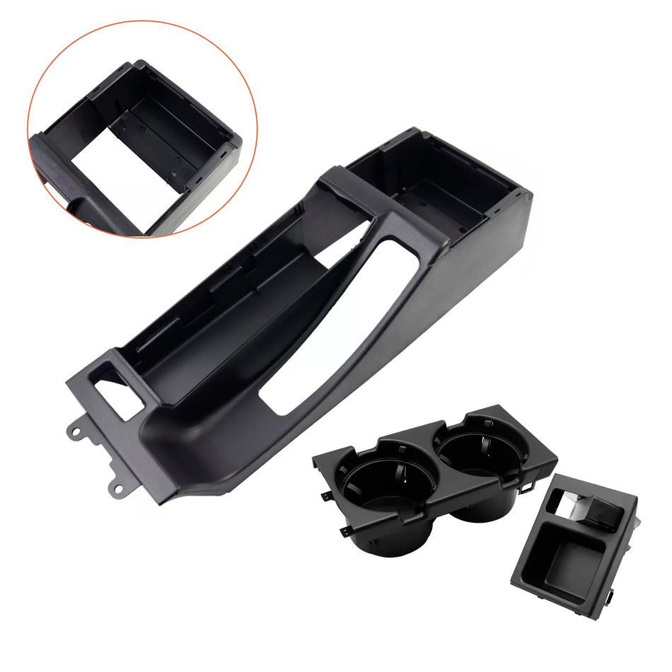 1999–2005 BMW 3 Series E46 4-Türer schwarz Mittelkonsole Trim Base Cup Münzhalter 51168218305