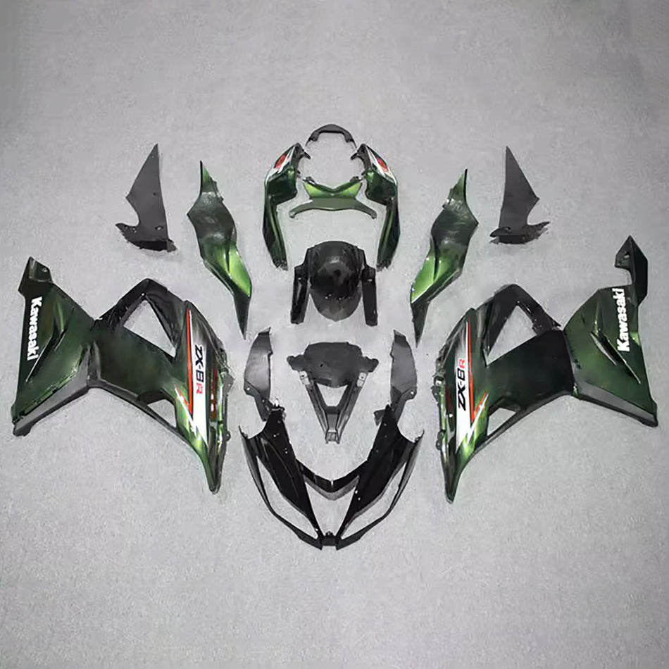 Verkleidungssatz aus ABS-Kunststoff, passend für Kawasaki ZX6R 636 (2013–2018)