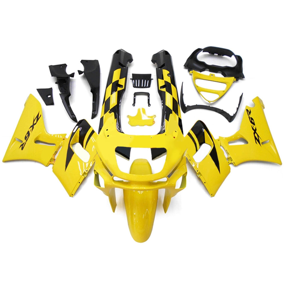 Verkleidungssatz aus ABS-Kunststoff, passend für Kawasaki ZZR400 (1993–2007) und ZZR600 (1998–2003)