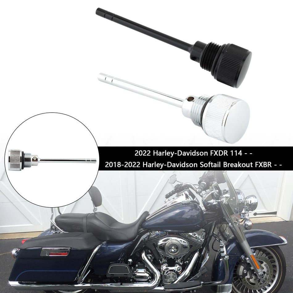 1105-0022 Ölmessstab Tankdeckel Stecker Für Softail Road Glide 07-19