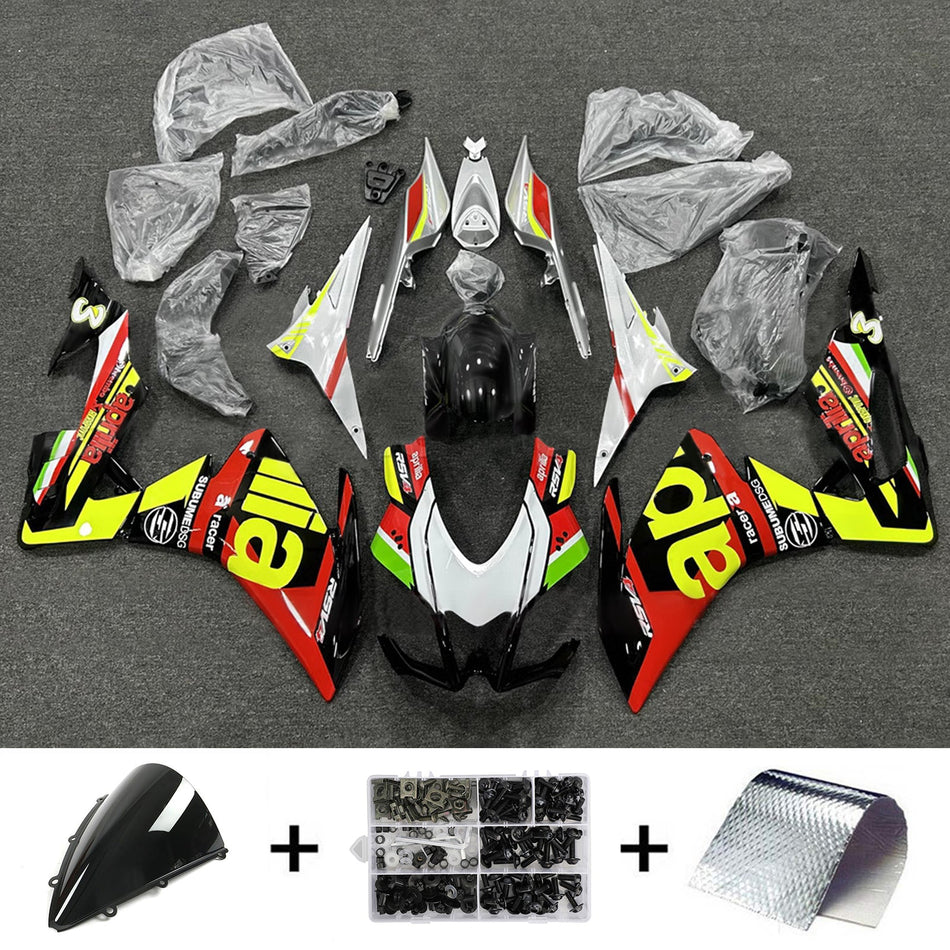 2016-2020 Aprilia RSV4 1000 Einspritzverkleidungssatz Karosserie aus Kunststoff