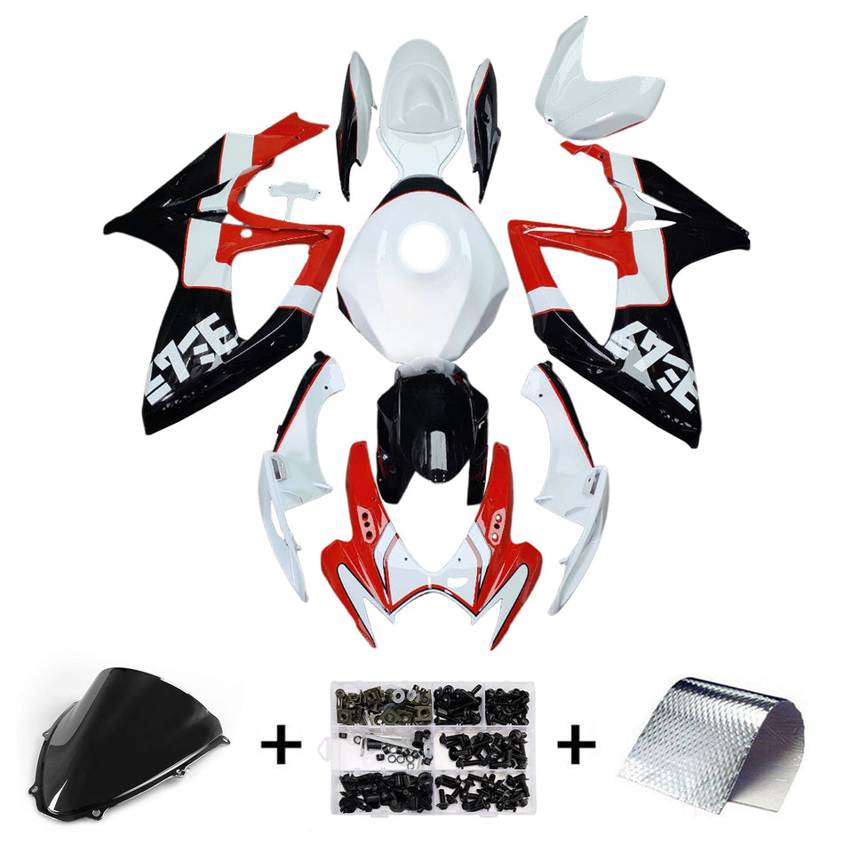 Injection Verkleidung Kit Karosserie Kunststoff ABS Für Suzuki GSXR 600/750 2006-2007 K6
