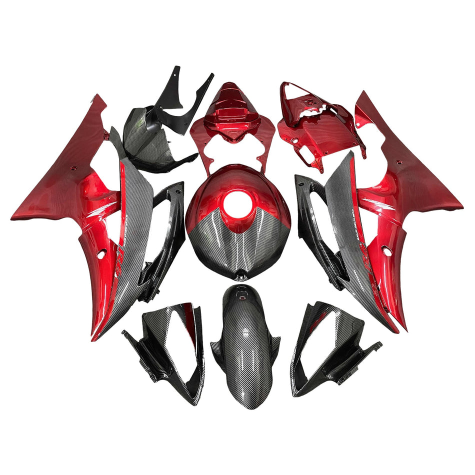 Verkleidungssatz aus ABS-Kunststoff für Yamaha YZFR6 YZF-R6 2008-2016