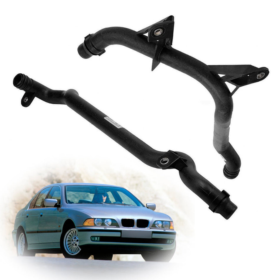 2 x Kühlmittel-Einlassrohre für Motorvorwärmer für BMW E46 E83 X3 E53 X5