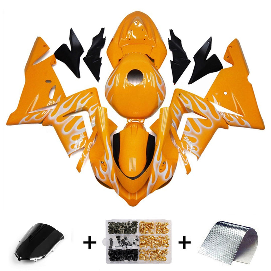 Verkleidungssatz aus ABS-Kunststoff, passend für Kawasaki ZX10R 2004-2005