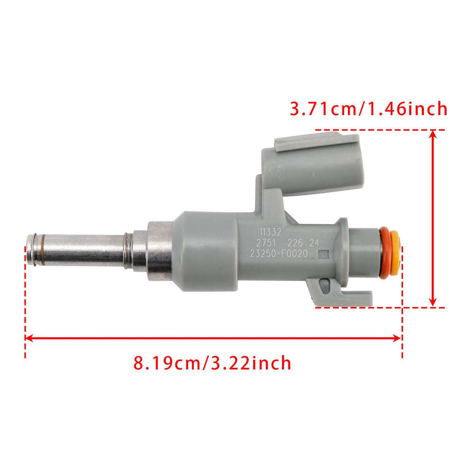 1 Stück Kraftstoffeinspritzdüse für Toyota RAV4 Camry Highlander Lexus NX RX 2.5L 23250-25020