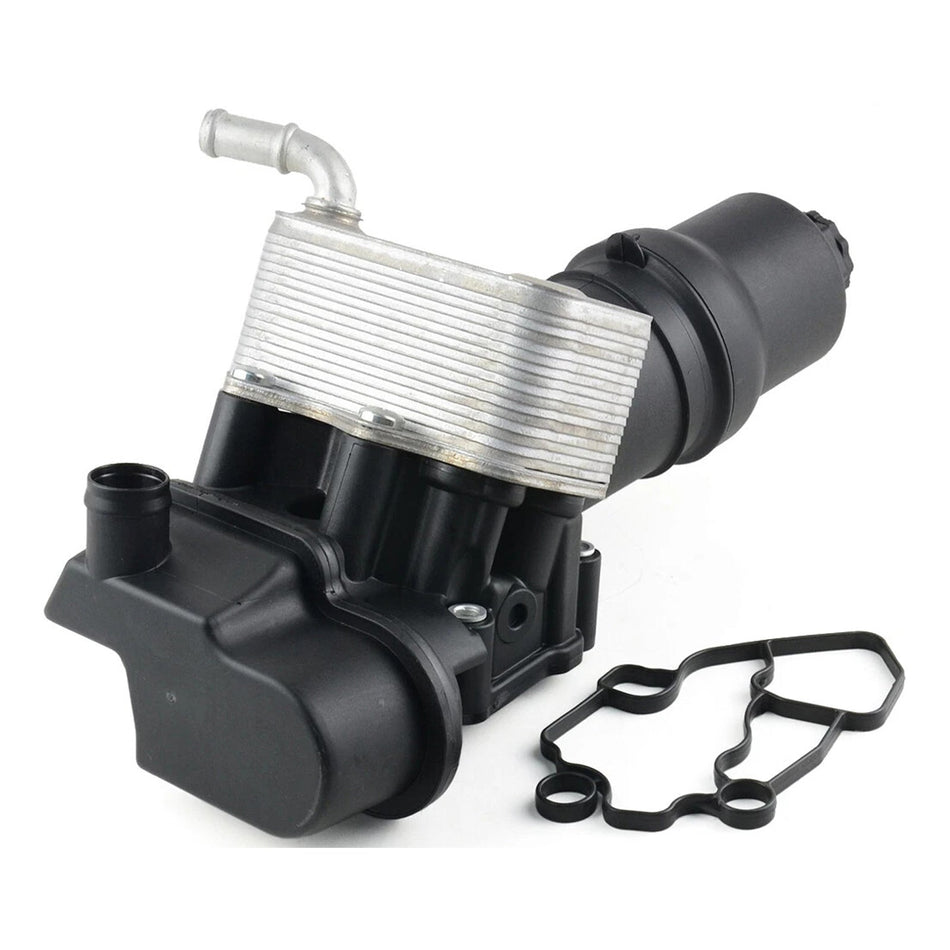 2006-2008 Motorölkühler-Ölfilter-Baugruppe 06F115397J 06F115397H Volkswagen Jetta Mk5 2.0T