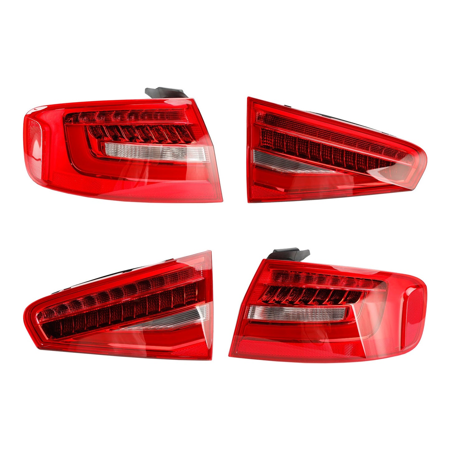 4 stücke Hinten Schwanz Licht Lampe 8K5945093AC 4AC 5AC 6AC Für Audi A4 B 8,5 PA 2013-2016