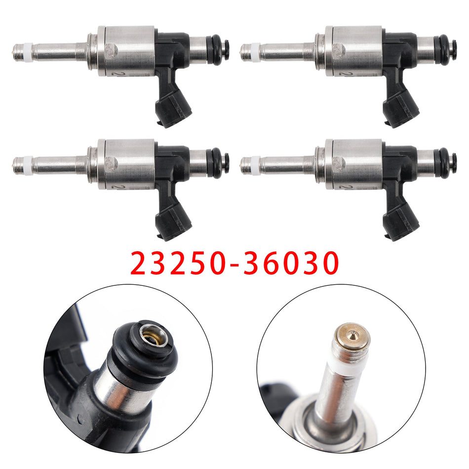 4 Stück Kraftstoffeinspritzdüsen für Lexus IS200T RC200T NX200T 2.0L 23250-36030