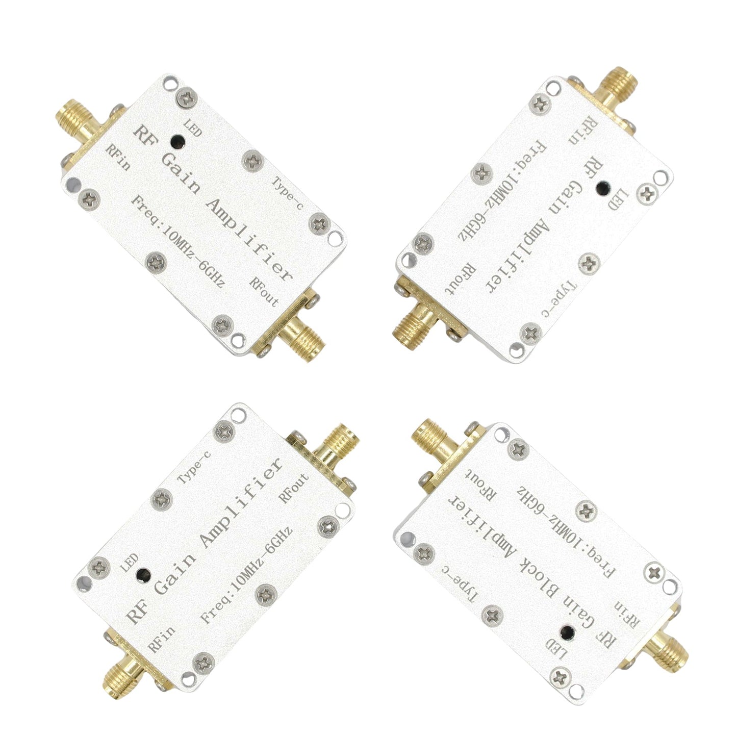 10M-6GHz HF-Verst?rker 10dB 20dB 30dB 40dB High Gain Treiber Empfangsverst?rker