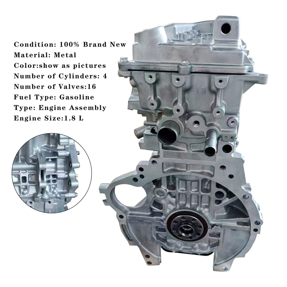 2000-2005 Toyota CELICA GT MOTOR 1ZZ-FE Motorbaugruppe 4ZYL 1,8L