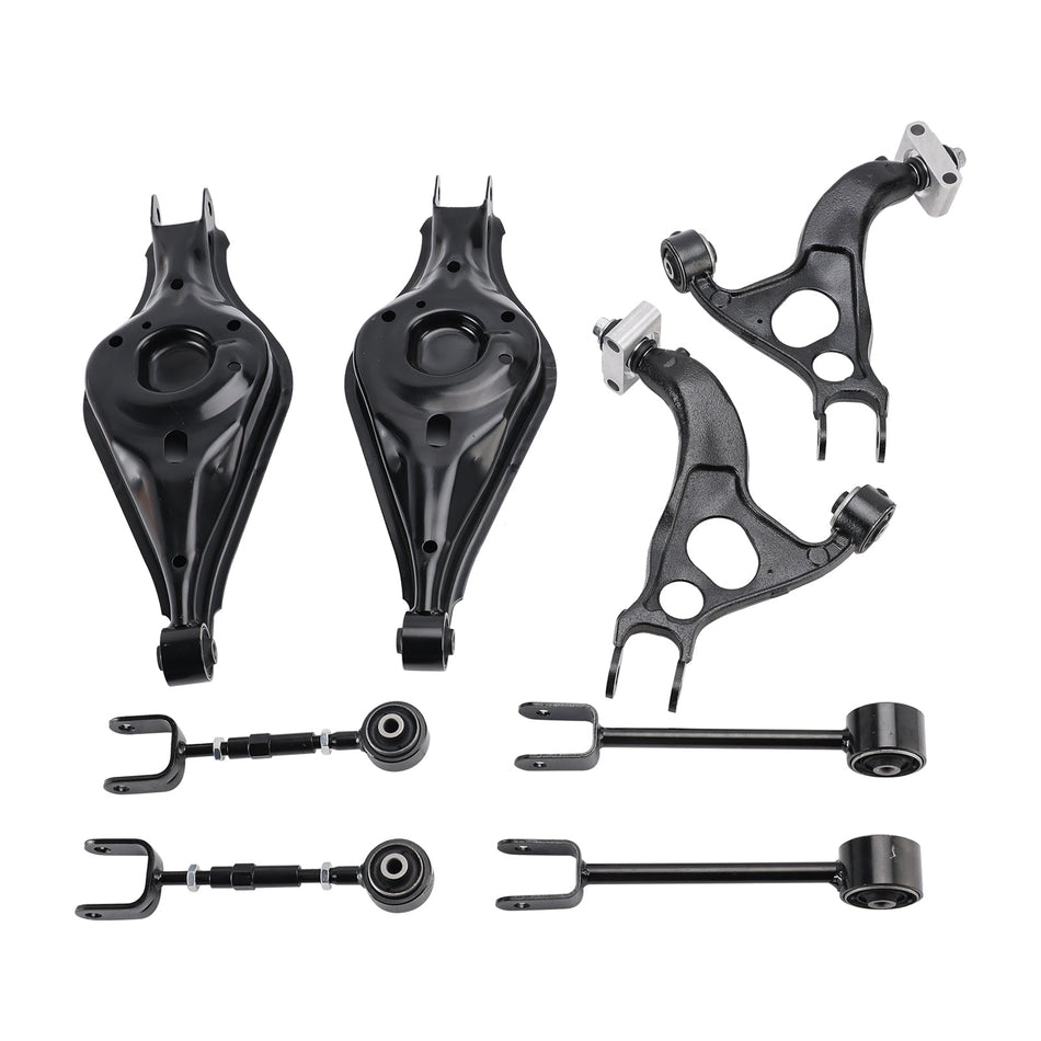 8-teiliges Set oberer und unterer Querlenker für die Hinterradaufhängung des Ford Explorer (2011–2019)
