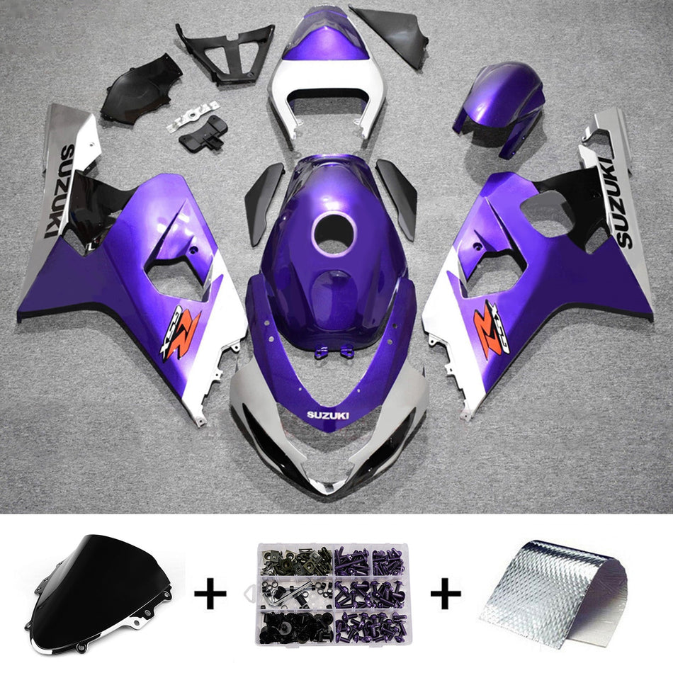 Verkleidungssatz aus ABS-Kunststoff für Suzuki GSXR 600/750 2004-2005 K4