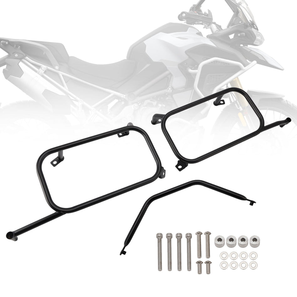 2024-2025 Tiger 1200 Seiten-Satteltaschen-Montagehalterung, schwarz, links und rechts