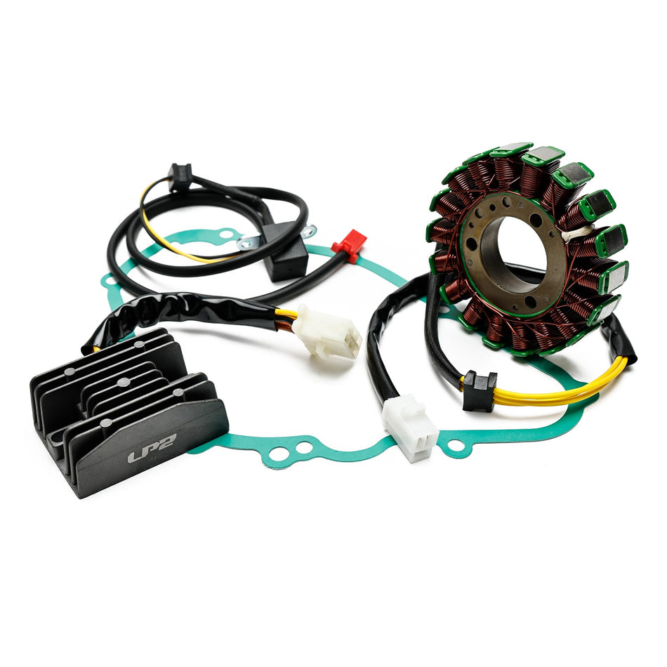 Lichtmaschine Stator,Regler,Dichtung für Kawasaki EN 500 LTD KLE500 EX GPZ 500 S