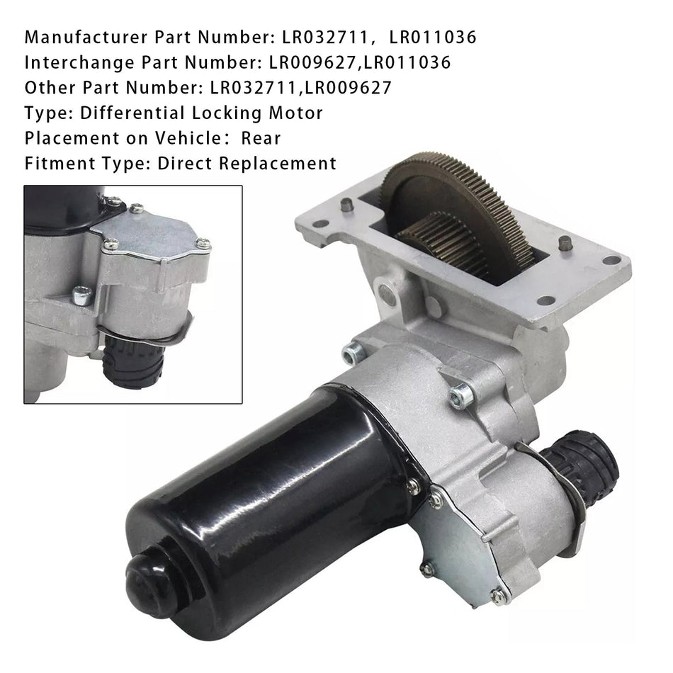 Hinterachse Differential Sperren Motor LR032711 Für Land Rover Range Rover MK IV