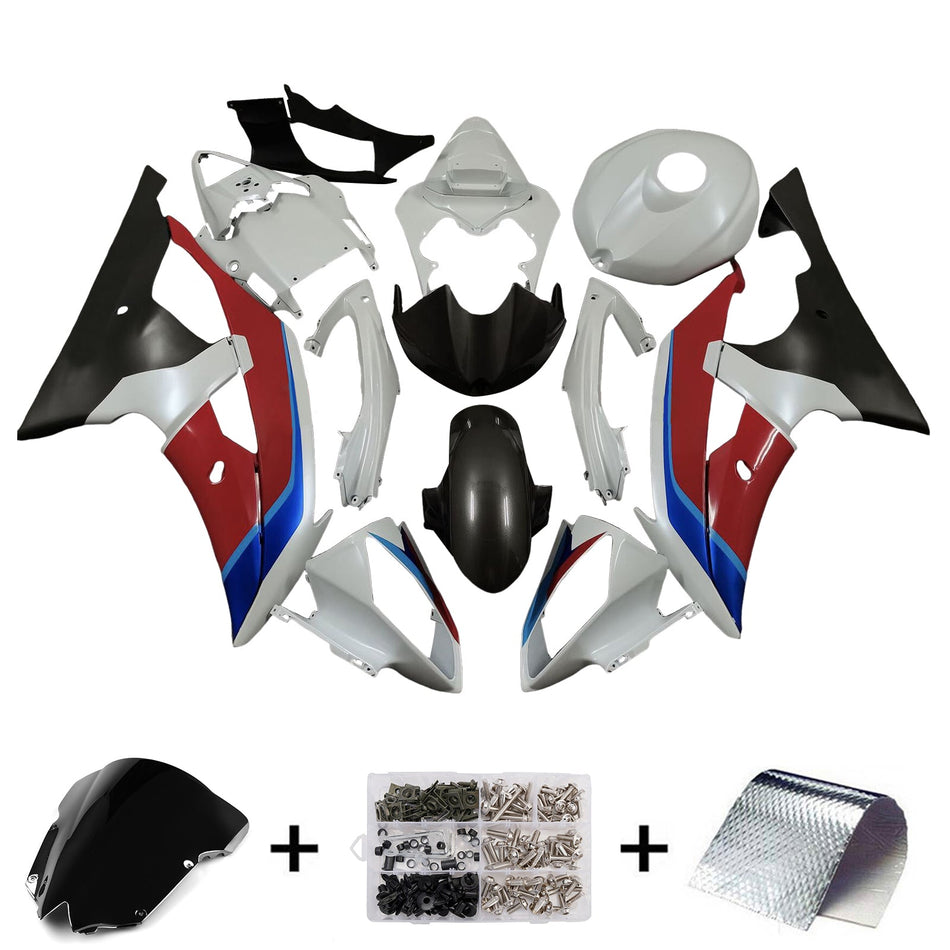 Verkleidungssatz aus ABS-Kunststoff für Yamaha YZFR6 YZF-R6 2008-2016