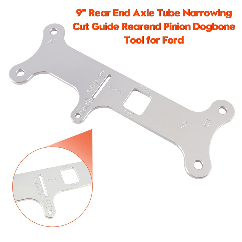 9 ""Hinterachse Rohr Verengung Cut Guide Hinterachse Ritzel Dogbone Werkzeug für Ford