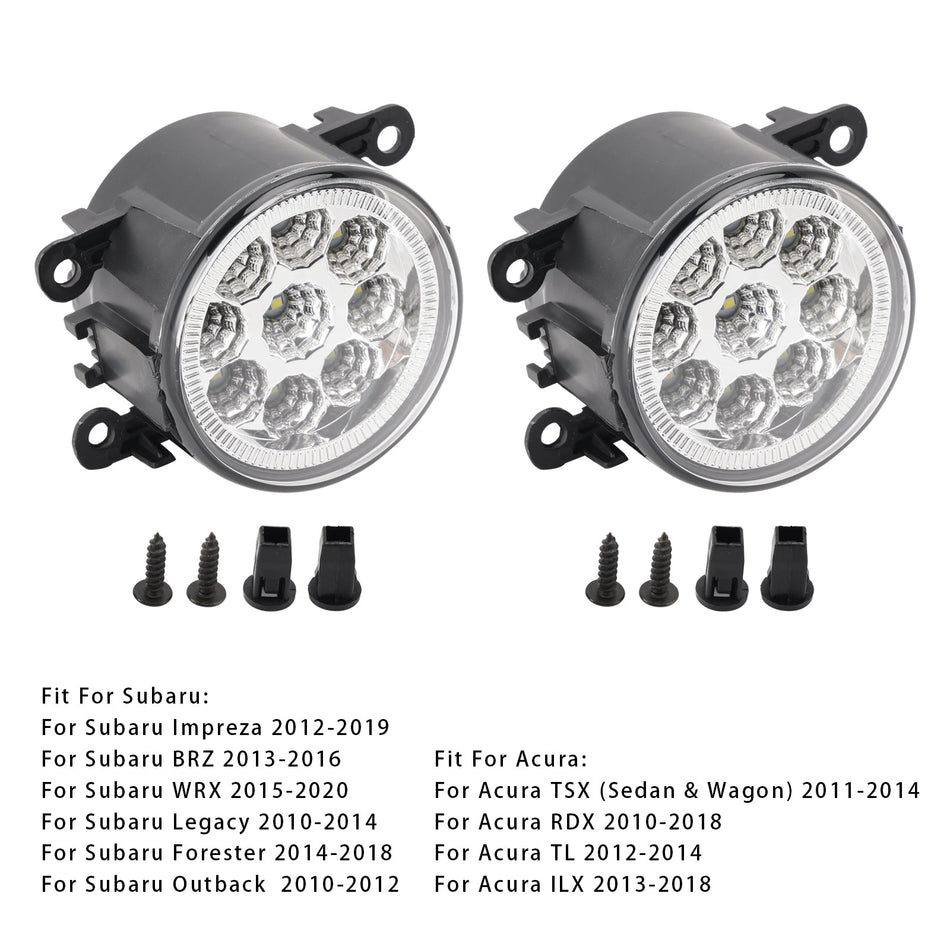 Paar LED Tagfahrlicht Nebel Lichter Für Nissan Frontier 2005-2019 84501AJ00A