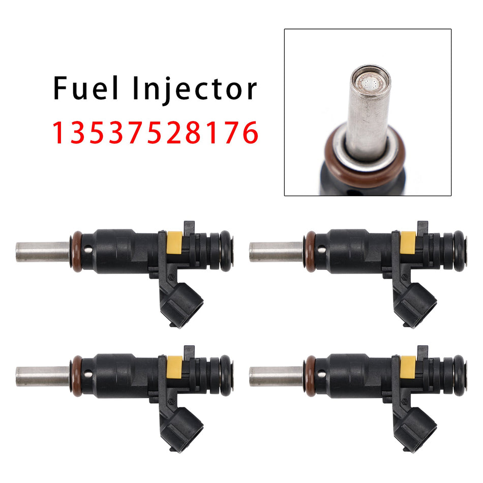 4 Stück Einspritzdüsen für Mini Cooper R55 R56 Peugeot 207/208 1.6 06-12 13537528176