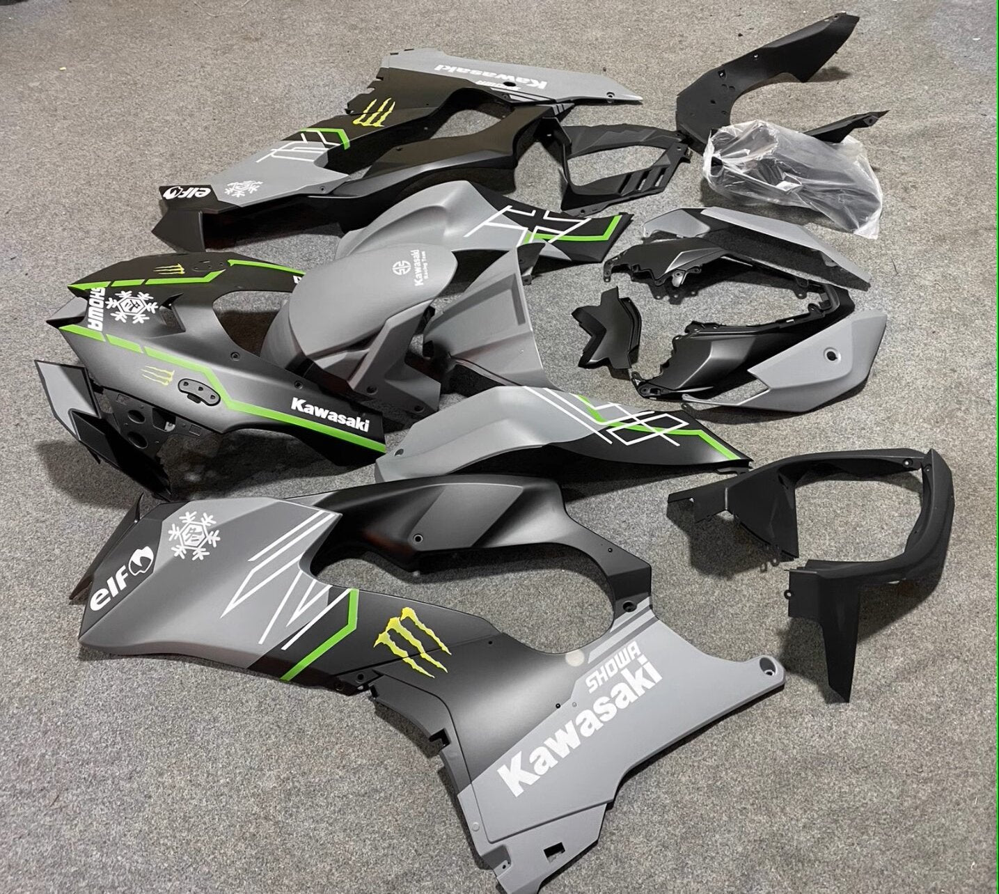 2021-2024 Kawasaki ZX-10R ZX-10RR Einspritzverkleidungssatz Karosserie Kunststoff ABS