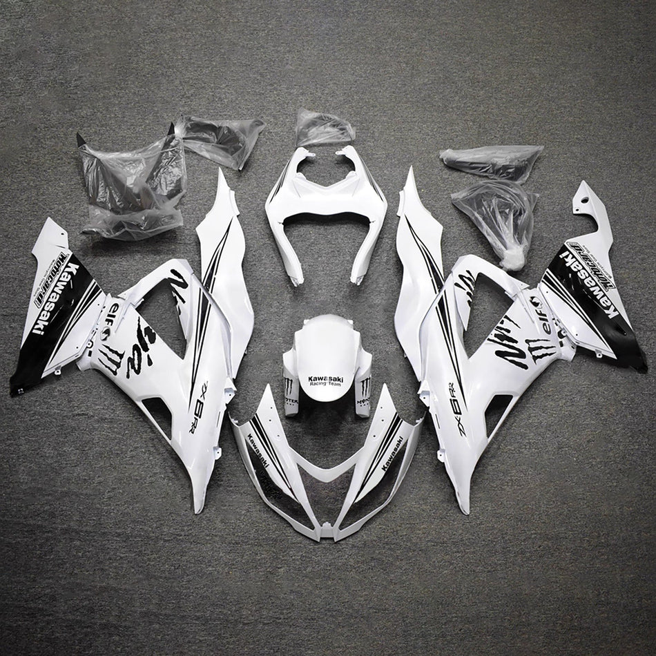 Verkleidungssatz aus ABS-Kunststoff, passend für Kawasaki ZX6R 636 (2013–2018)
