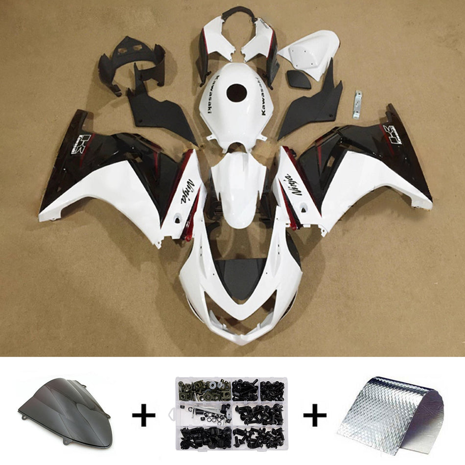Verkleidungssatz aus ABS-Kunststoff, passend für Kawasaki EX250 Ninja250R 2008-2012