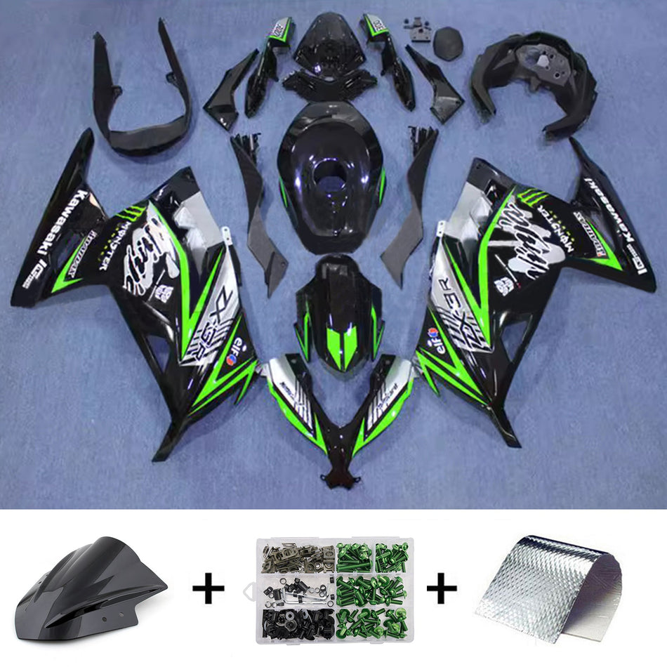 Verkleidungssatz aus ABS-Kunststoff, passend für Kawasaki EX300 Ninja300 (2013-2024)